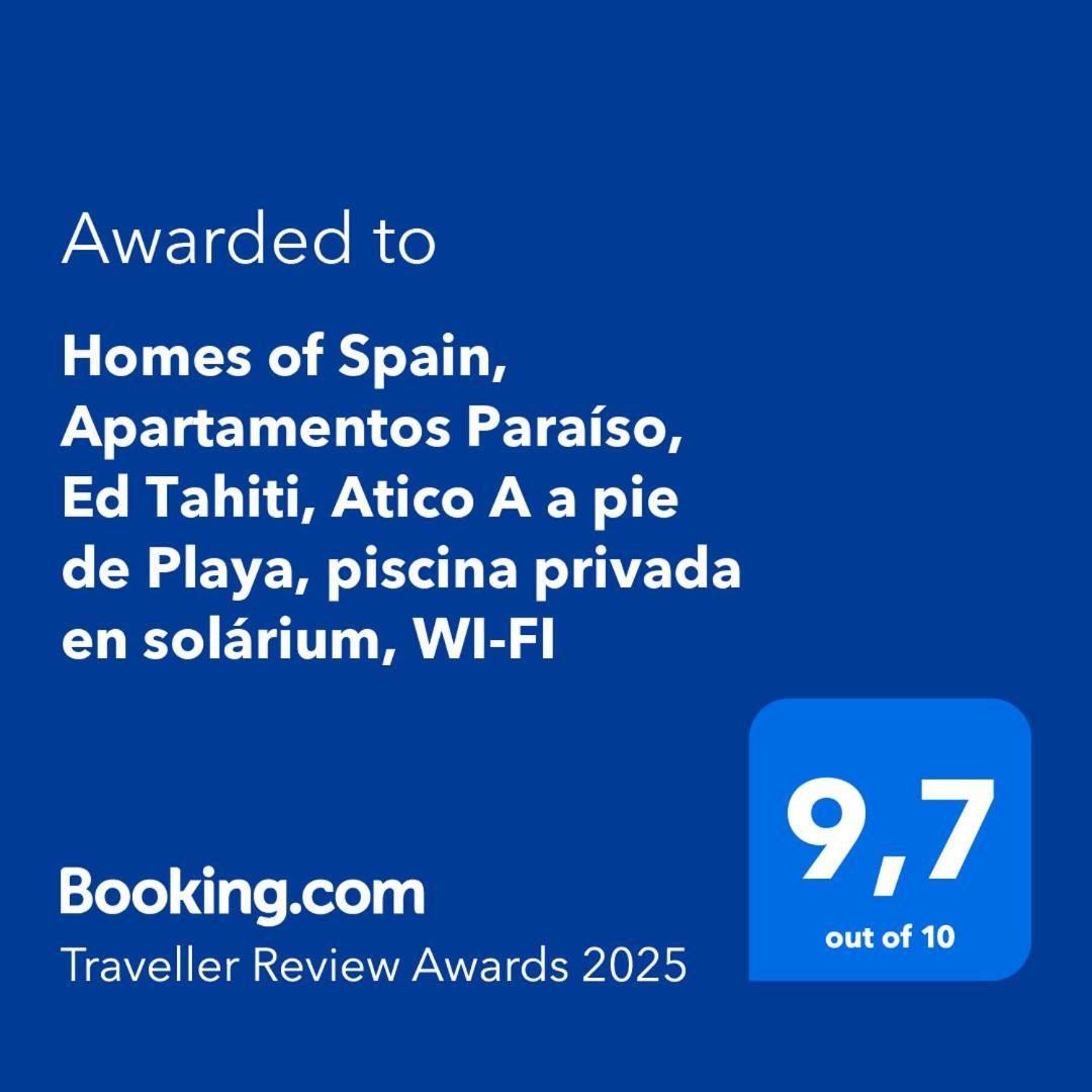 Homes Of Spain, Apartamentos Paraiso, Ed Tahiti, Atico A A Pie De Playa, Piscina Privada En Solarium, Wi-Fi Vera Zewnętrze zdjęcie